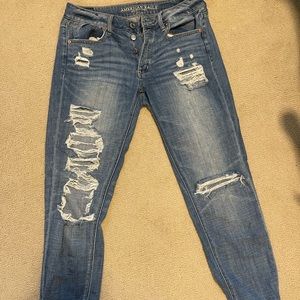 American Eagle Girlfriend Jeans